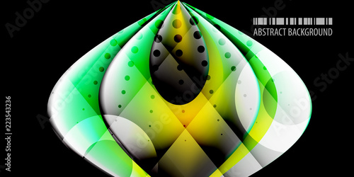 Geometric colorful abstract background