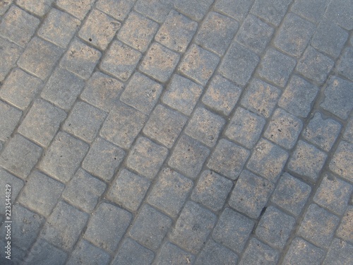 texture of a concrete tiles pavement