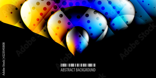 Geometric colorful abstract background