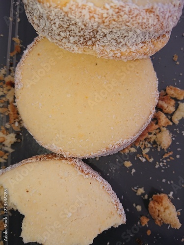 Foto alfajor of Argentine cornstarch