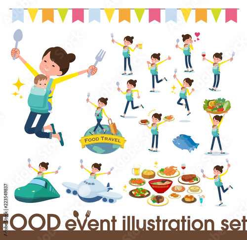 flat type Mother and baby_food festival