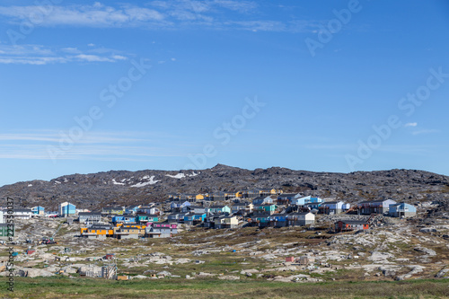 Colorful houses in Ilulissat, Greenland