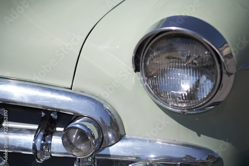vintage car detail light and turn signal © yavdat