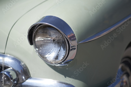 vintage car detail light and turn signal © yavdat