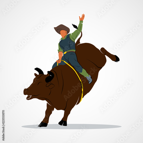 Rodeo Bull Ride