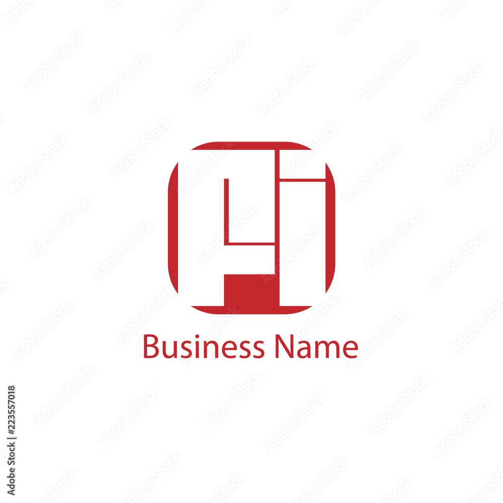 Initial Letter FI Logo Template Design Initial Letter FI Logo Template Design