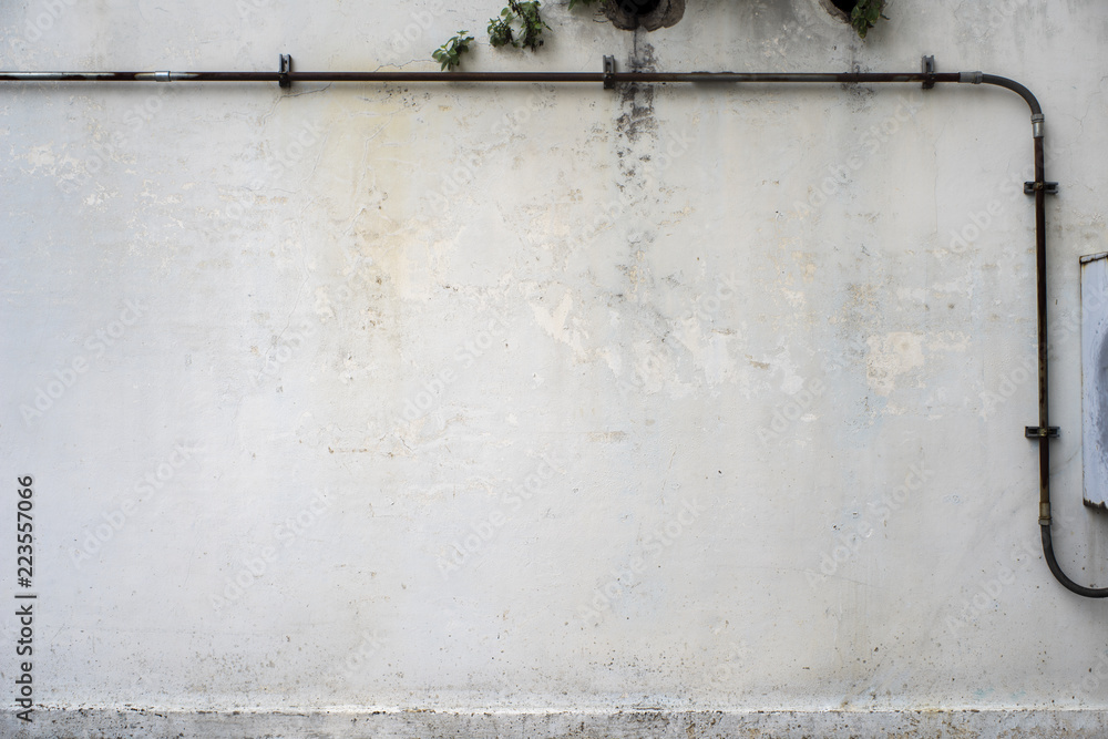 Texture of old gray concrete wall for background Texture of old gray concrete wall for background