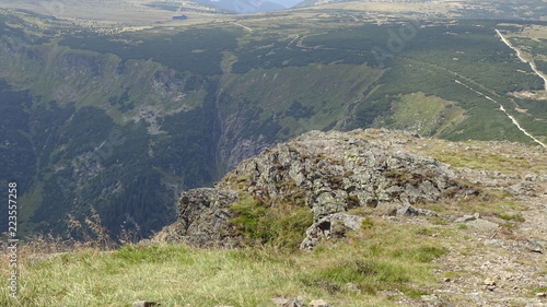 Karpacz mit Schneekoppe - Giant Mountains in Poland (Karkonosze) photo