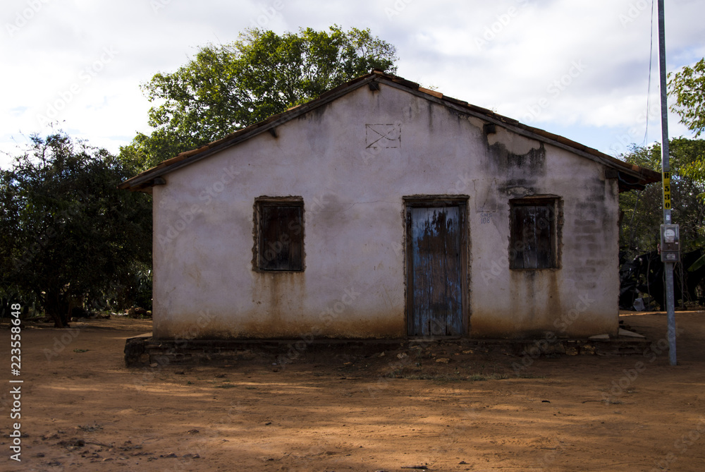 Old house white Old house white