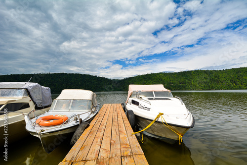 boats on the dock