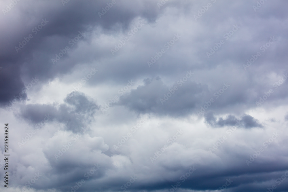 Clouds before the rain as a background Clouds before the rain as a background