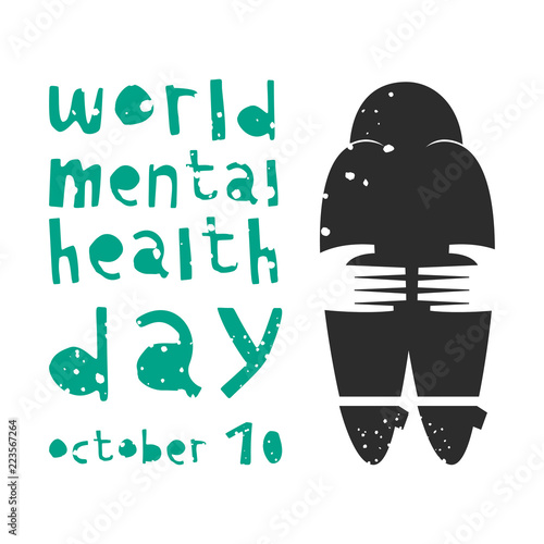 Mental health. Vector illustration