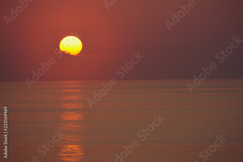 Red sunset #1