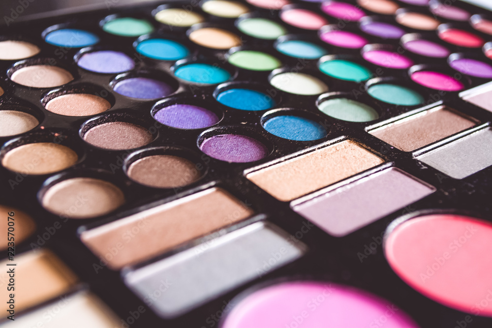Eye shadow. Makeup. Cosmetics. Makeup brushes. Eye shadow. Makeup. Cosmetics. Makeup brushes.