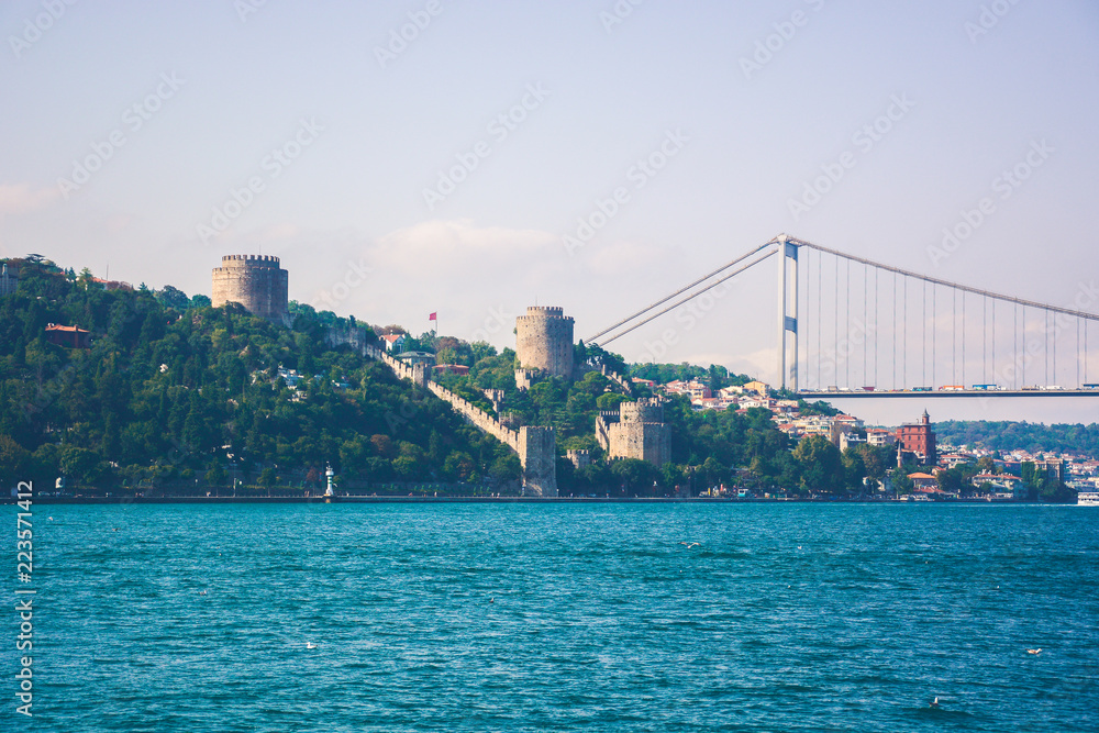 bosphorus bridge in istanbul