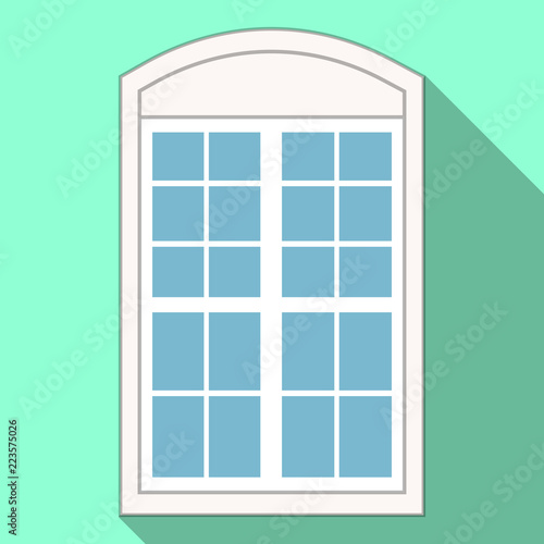 Vector design of door and front symbol. Collection of door and wooden stock vector illustration.