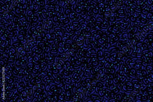 背景素材,ハロウィン,かぼちゃの飾り,ジャックオーランタン,お化け,モンスター,幽霊,多数の人の顔,