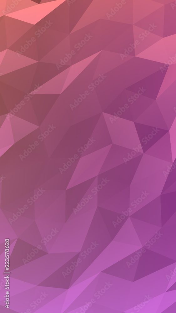Abstract triangle geometrical pink background. Geometric origami style with gradient. 3D illustration Abstract triangle geometrical pink background. Geometric origami style with gradient. 3D illustration