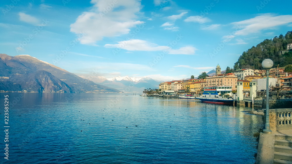 Scenic Como lake and Bellagio in Italy. Scenic Como lake and Bellagio in Italy.