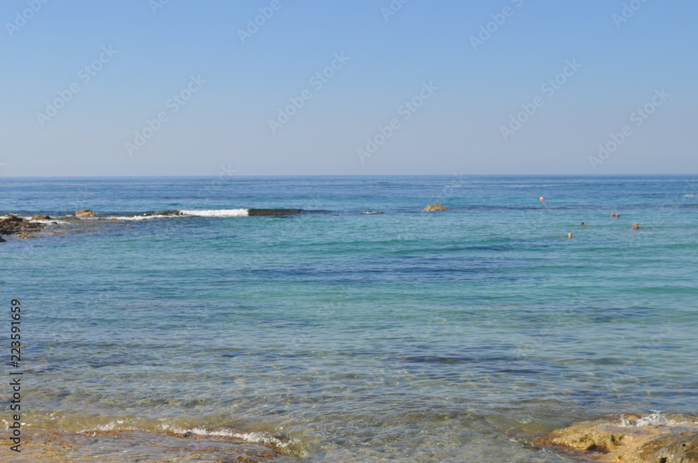 The beautiful Olympic Lagoon Resort Beach Pafos in Cyprus