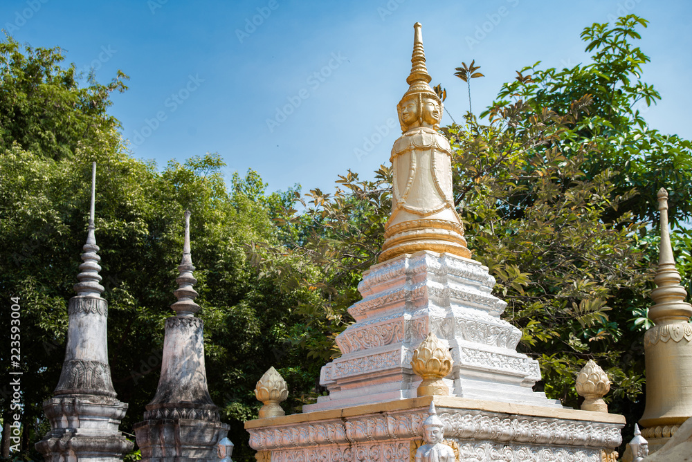 Fototapeta premium Wat Bo temple pagoda in Siem Reap, Cambodia