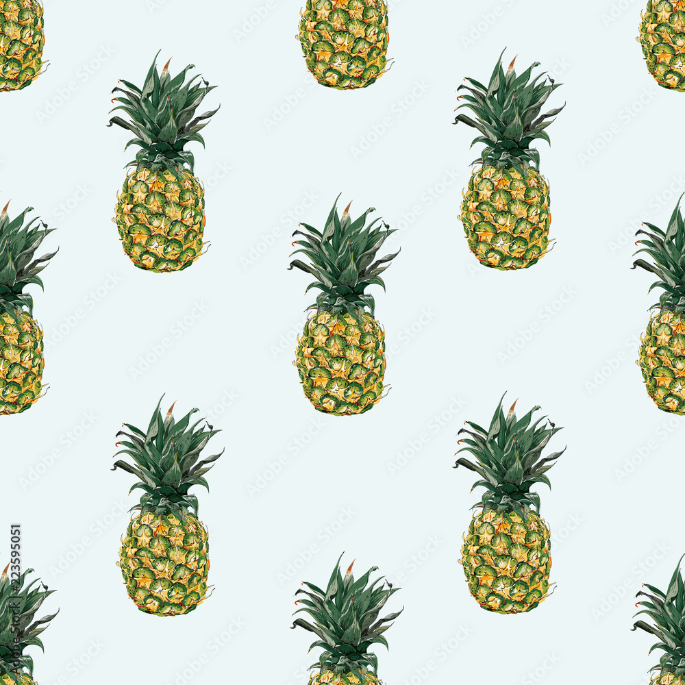 pineapple pattern repeat blue pineapple pattern repeat blue