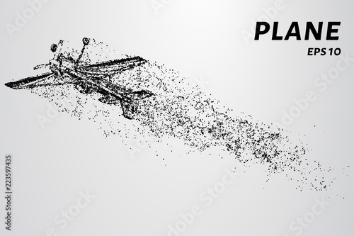 The plane is flying upside down