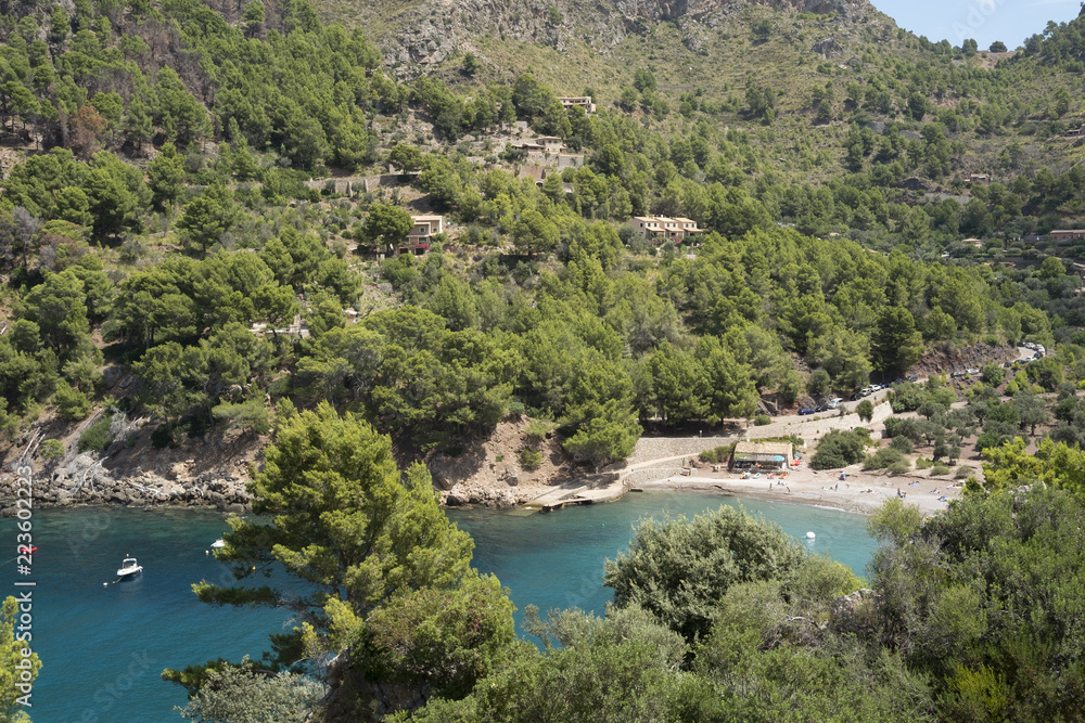 Cala Tuent, north coast of Mallorca