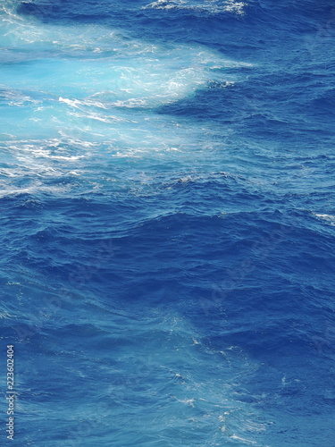 Calm waters in the deep blue Mediterranean Sea