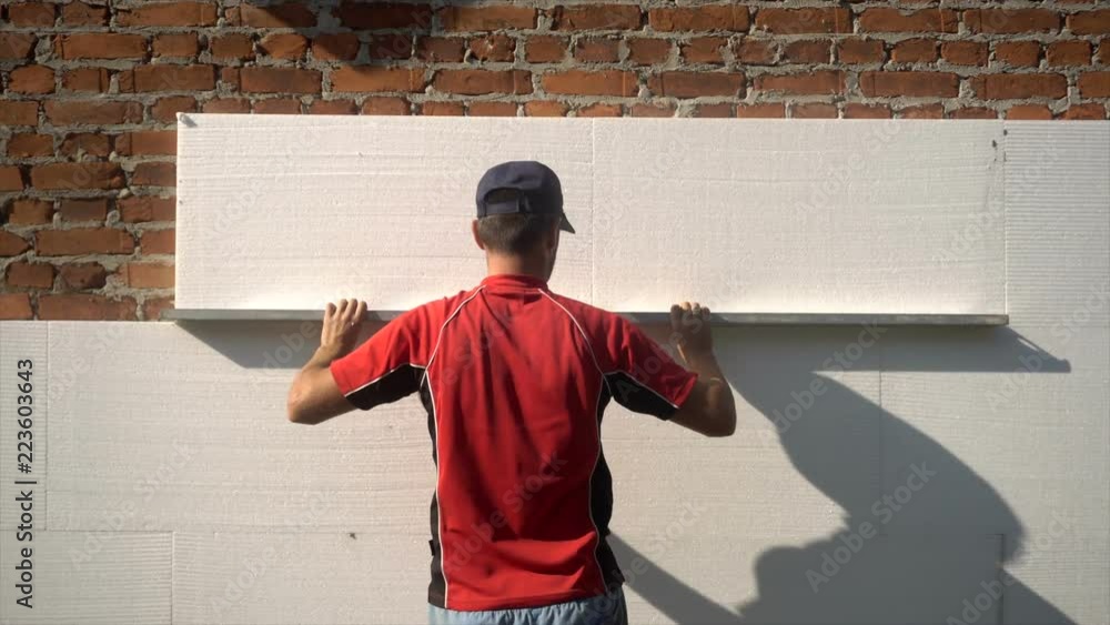 Styrofoam, Polystyrene Insulation Of Facade
Styrofoam, Polystyrene Insulation Of Facade