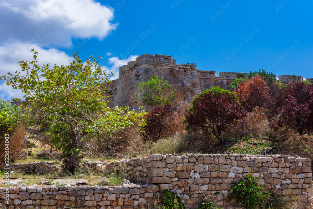 The Venetian fortress of Pylos in Peloponnese, Greece