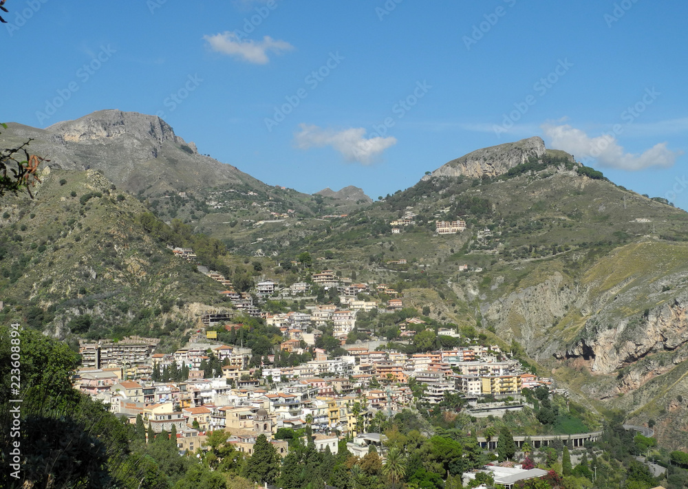 Obraz premium Taormina, Sizilien