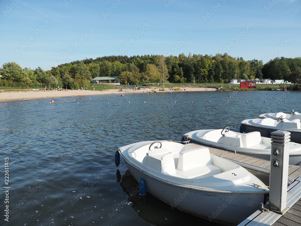 Bostalsee - Stausee im nördlichen Saarland
