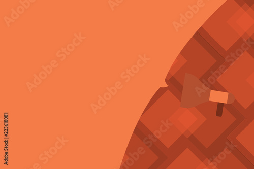 Flat design business Vector Illustration Empty template esp isolated Minimalist graphic layout template for advertising. Expand Frame of word bubble Create more dialogue Talkative Endless Talks