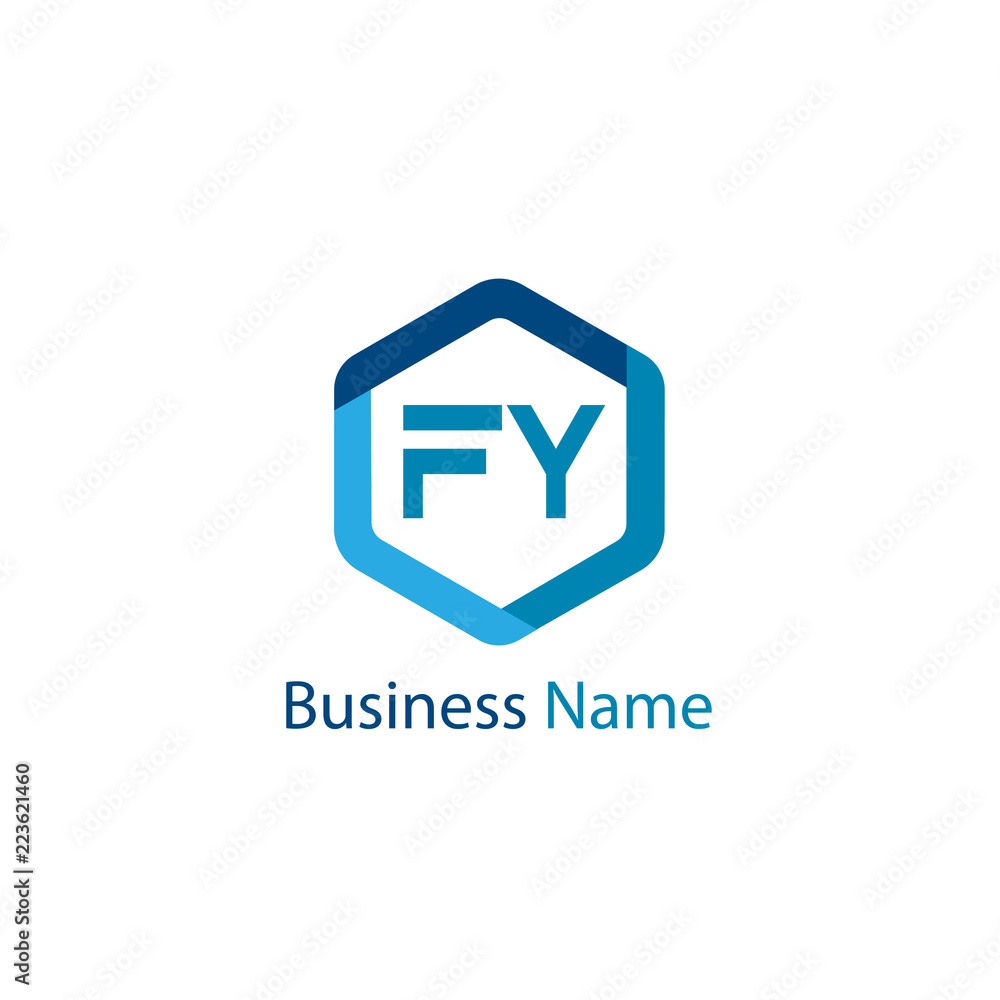 Initial Letter FY Logo Template Design Initial Letter FY Logo Template Design