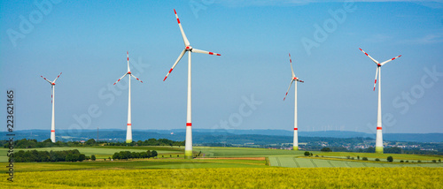 Windräder, Windradpark photo