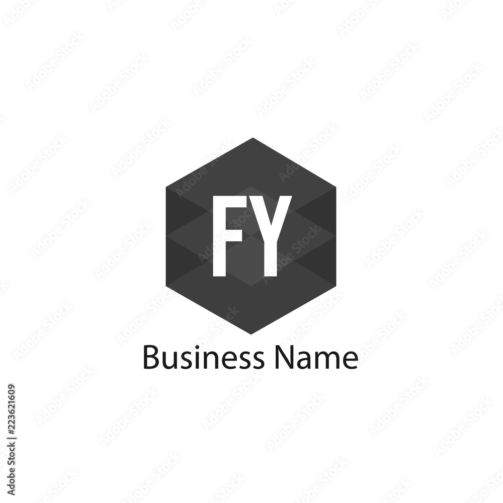 Initial Letter FY Logo Template Design Initial Letter FY Logo Template Design