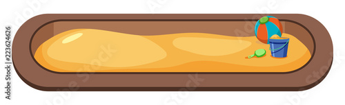 large sand pit concept