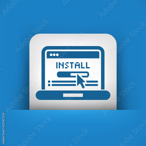 Pc install icon