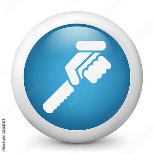 Illustration of hand holding a knife