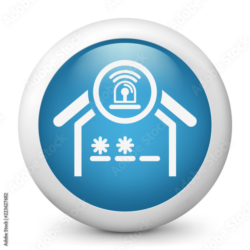 House alarm concept icon