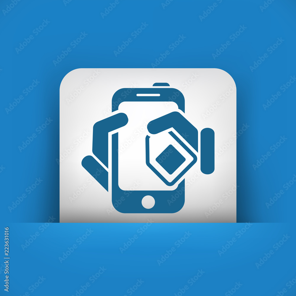 Phone card icon Phone card icon
