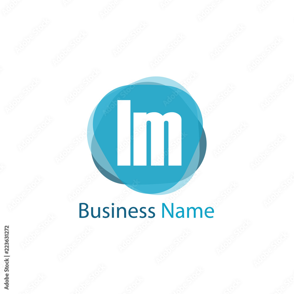 Initial Letter LM Logo Template Design Initial Letter LM Logo Template Design