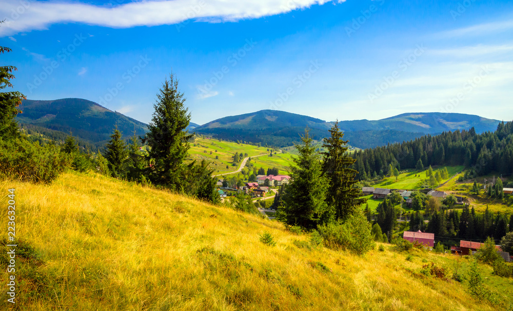 Obraz premium Summer mountains landscape