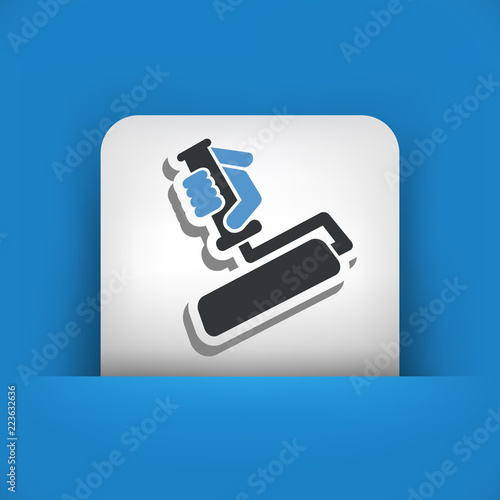 Painter roll symbol