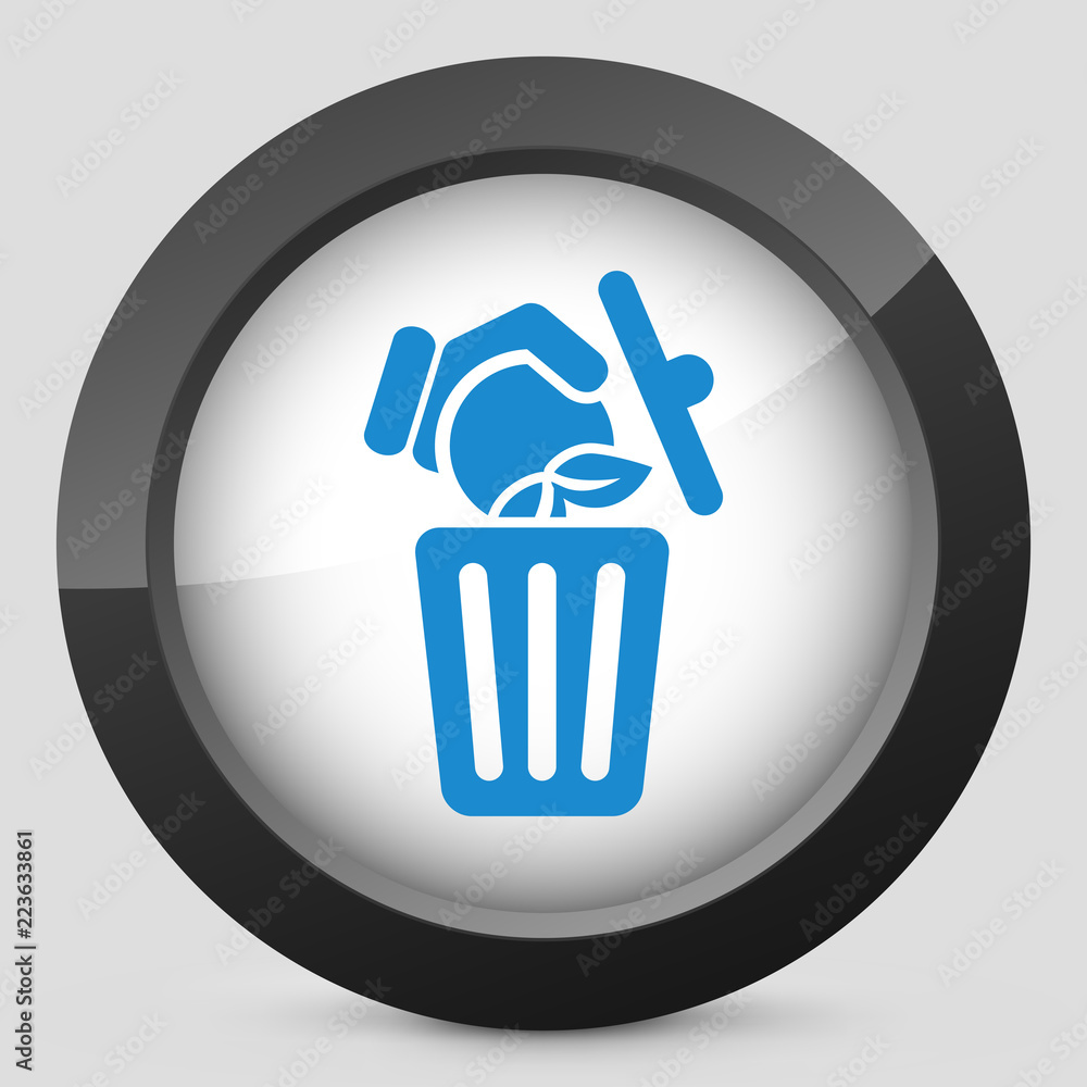 Food trash icon Food trash icon