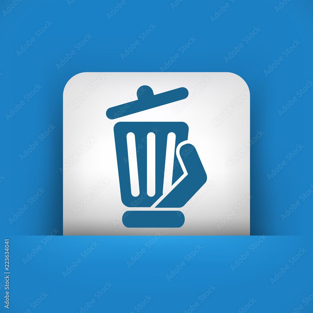 Trash can icon Trash can icon