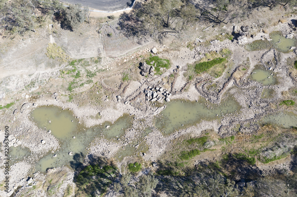brewarrina New South Wales, heritage listed aboriginal fish traps in