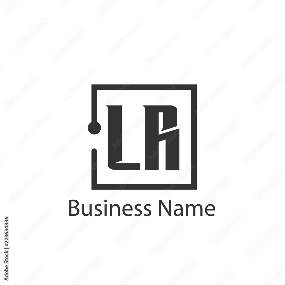 Initial Letter LR Logo Template Design Initial Letter LR Logo Template Design