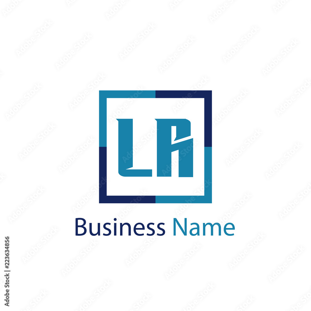Initial Letter LR Logo Template Design Initial Letter LR Logo Template Design